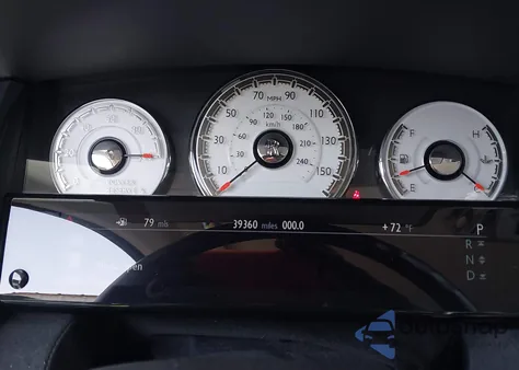 2016 Rolls-Royce Wraith from USA, damaged, VIN SCA665C55GUX86000